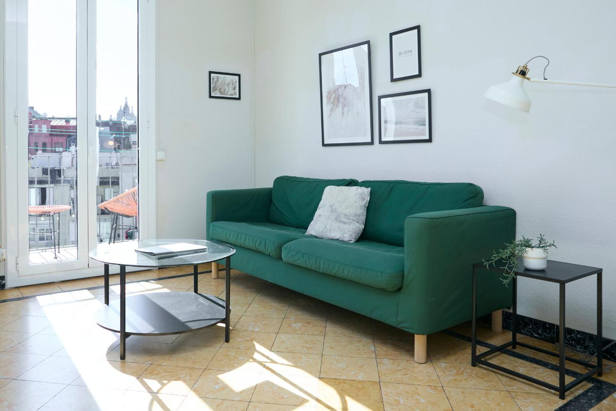 63Par1016- Sunny Apartment In Paralel Barcelone Extérieur photo